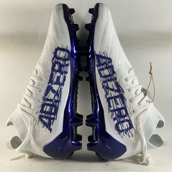 Adidas Adizero Primeknit Men’s Football Cleats White Purple Size 12.5 HP8743 - Picture 6 of 8